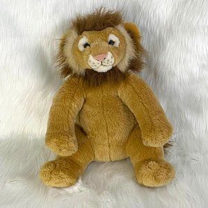 2003 Lion WWF World Wildlife Fund Build-A-Bear Weighted Plush Stuffed Animal